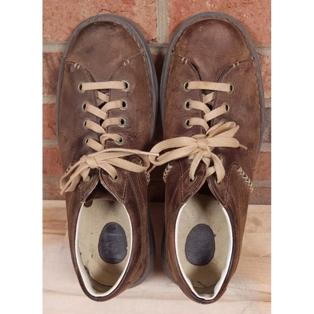 Dr Martens Mens Size 11 Shoes Oxford Leather Lace Up Brown 12478 Airwair‎